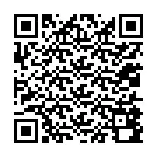 Código QR para número de teléfono +12015890443