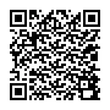 Kode QR untuk nomor Telepon +12015890694