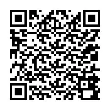 QR kód a telefonszámhoz +12015890844