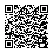 Código QR para número de teléfono +12015890918