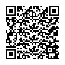 QR-koodi puhelinnumerolle +12015891121