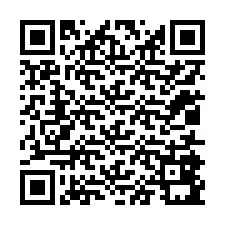 QR-код для номера телефона +12015891881