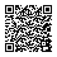 QR-код для номера телефона +12015892835