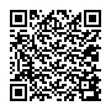 QR-koodi puhelinnumerolle +12015893133