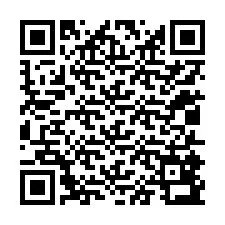 QR-koodi puhelinnumerolle +12015893460