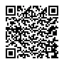 Código QR para número de teléfono +12015896205