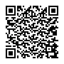 QR код за телефонен номер +12015897082