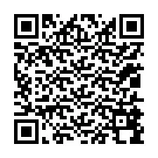 QR код за телефонен номер +12015898451