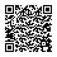 Código QR para número de teléfono +12015898612