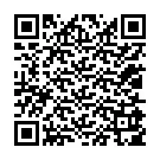 QR код за телефонен номер +12015905099