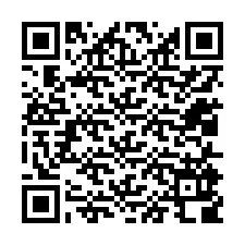 QR-koodi puhelinnumerolle +12015908627