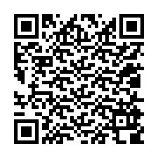 Kode QR untuk nomor Telepon +12015908628