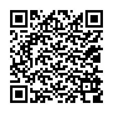 Kode QR untuk nomor Telepon +12015908629