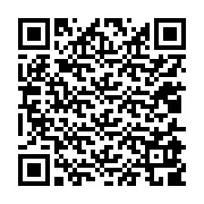 QR код за телефонен номер +12015909112