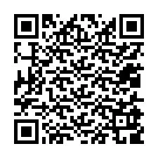 QR код за телефонен номер +12015909117