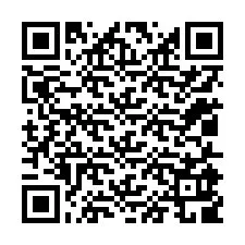 Código QR para número de teléfono +12015909121