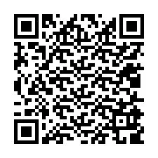 Kode QR untuk nomor Telepon +12015909122