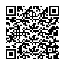 QR код за телефонен номер +12015909125