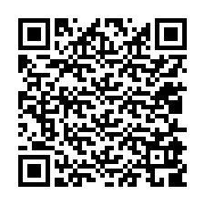 Kode QR untuk nomor Telepon +12015909126