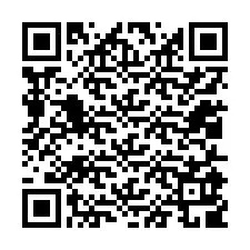 Código QR para número de teléfono +12015909127