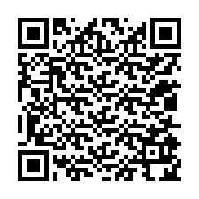 QR код за телефонен номер +12015924194