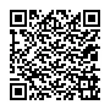 QR-koodi puhelinnumerolle +12015961445