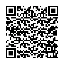 QR Code สำหรับหมายเลขโทรศัพท์ +12015961619