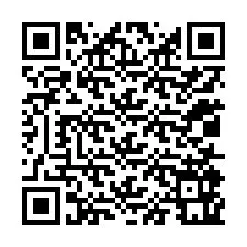 QR-koodi puhelinnumerolle +12015961690