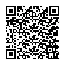 QR-koodi puhelinnumerolle +12015961694