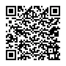 QR-koodi puhelinnumerolle +12015961697