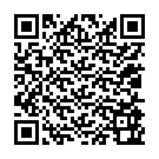 QR-koodi puhelinnumerolle +12015962328