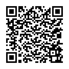 QR-koodi puhelinnumerolle +12015962744