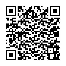 QR-koodi puhelinnumerolle +12015962746