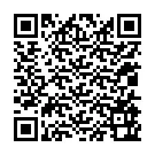 QR-koodi puhelinnumerolle +12015962750