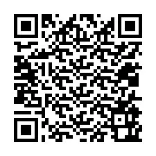 QR-koodi puhelinnumerolle +12015962753