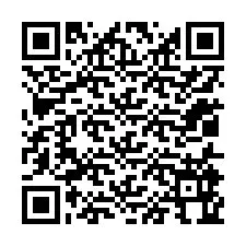 QR-koodi puhelinnumerolle +12015964605