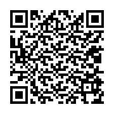 QR-код для номера телефона +12015974332