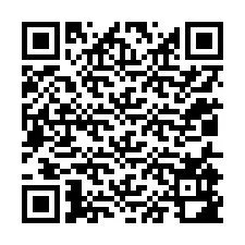 QR-код для номера телефона +12015982704