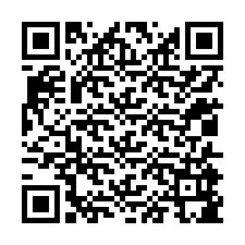 QR-koodi puhelinnumerolle +12015985250