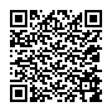 QR-code voor telefoonnummer +12015986788