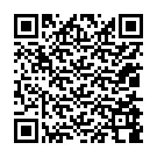 QR код за телефонен номер +12015988385