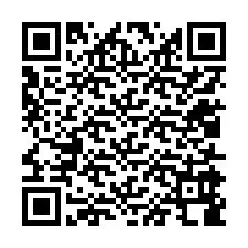 QR код за телефонен номер +12015988896