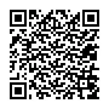 Código QR para número de teléfono +12016056847