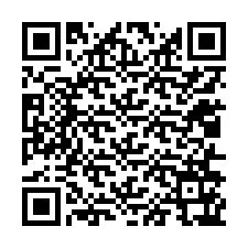 QR-koodi puhelinnumerolle +12016167662