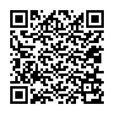 QR-koodi puhelinnumerolle +12016172323