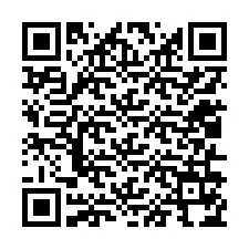 QR код за телефонен номер +12016174476