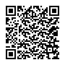 QR-koodi puhelinnumerolle +12016174479