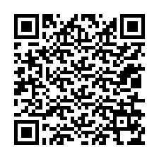 Kode QR untuk nomor Telepon +12016174485