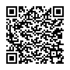 QR-koodi puhelinnumerolle +12016174496