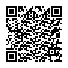 Kode QR untuk nomor Telepon +12016174951